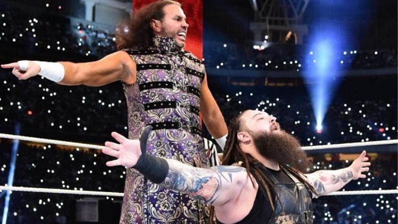 Bray Wyatt teamed with Matt Hardy in 2018