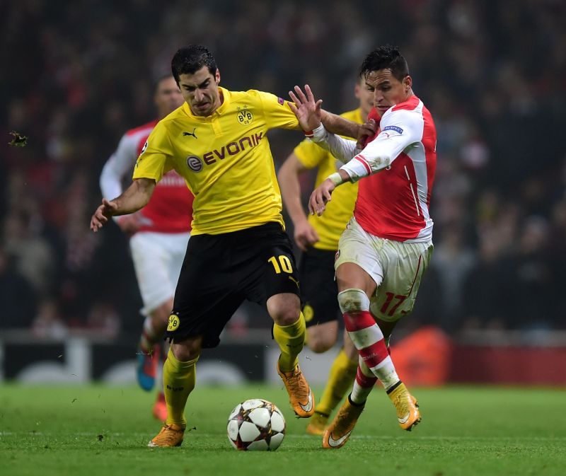 Alexis Sanchez and Henrikh Mkhitaryan