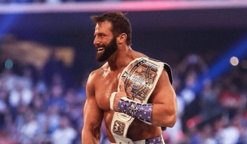 Zack Ryder wins the WWE Intercontinental title at WrestleMania