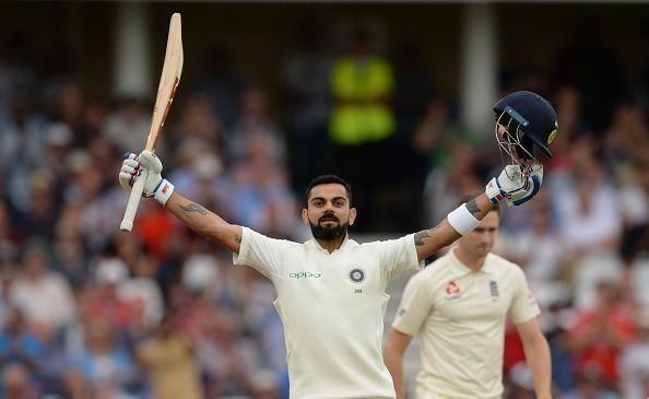 Virat Kohli bounced back in spectacular fashion in India's next tour to England in 2018