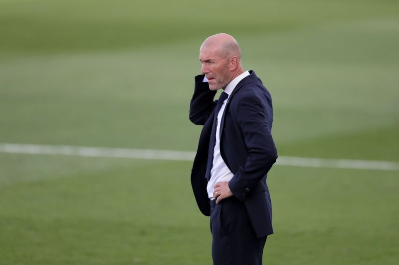 Zinedine Zidane was not pleased with Real Madrid&#039;s second-half performance against Eibar.