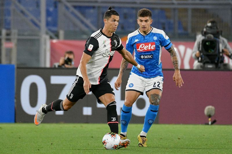Cristiano Ronaldo put in a disappointing performance against Napoli