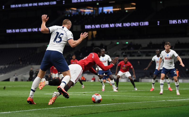 A flash of brilliance from Paul Pogba drew the penalty to save United's game