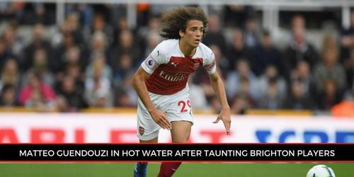 EPL midfielder Matteo Guendouzi