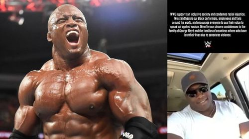 Lashley has spoken out about the Black Lives Matter movement