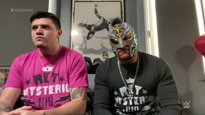 Dominick and Rey Mysterio.