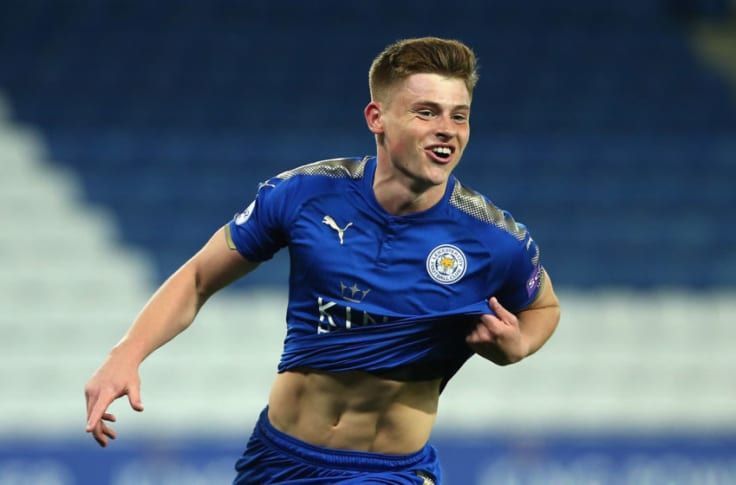 Harvey Barnes had a couple of glorious opportunities early on