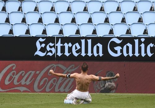 Iago Aspas scored against Barcelona once again