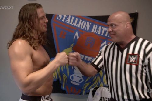 Matt Riddle and Kurt Angle