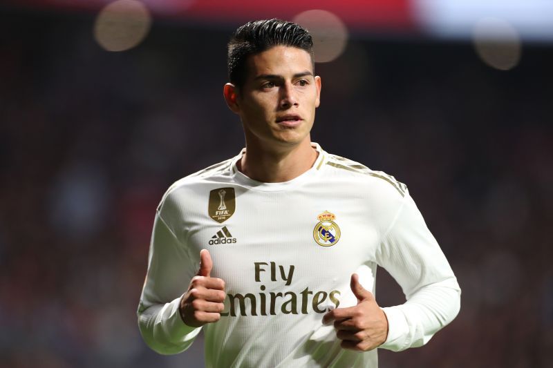 James Rodriguez has struggled at Real Madrid