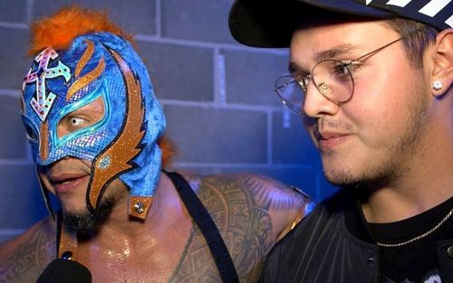 Dominik and Rey Mysterio have been training hard