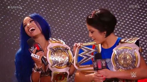 Bayley doesn't seem impressed