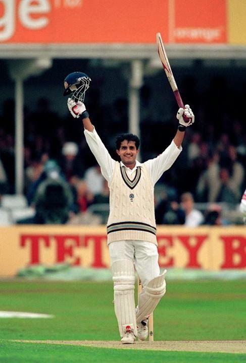 Sourav Ganguly--the man responsible for the fearless Indian team
