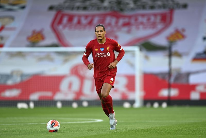 Virgil van Dijk in action for Liverpool