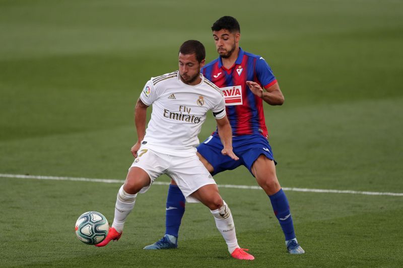 Eden Hazard was one of the best performers for Real Madrid on Sunday