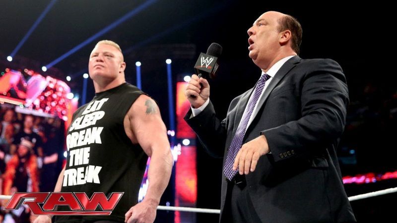 Lesnar and Heyman