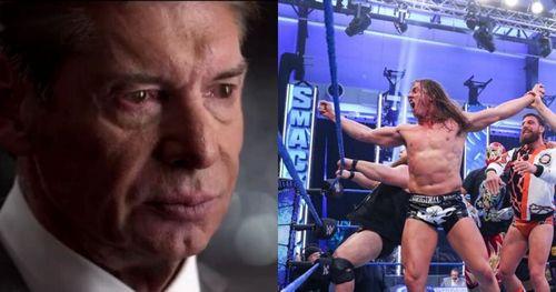 Vince McMahon, Matt Riddle on his SmackDown debut