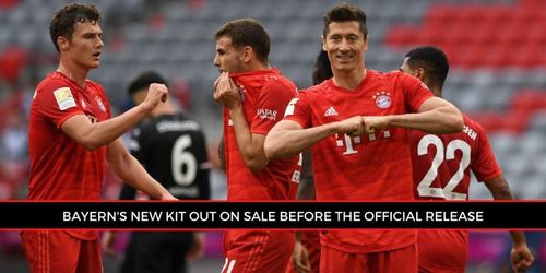 Bayern Munich's 2020/21 is already up for grabs at German stores.