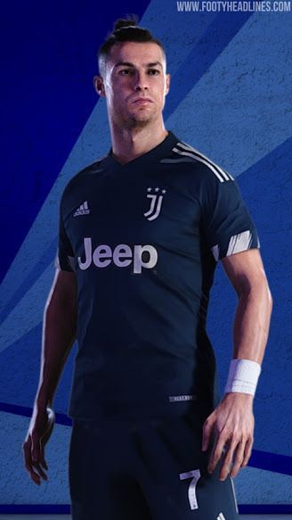 PES kit designer BromleyKits designed how Juventus's away kit for 2020/21 will look like.