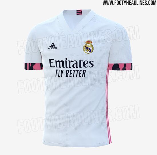 Real Madrid&#039;s 2020/21 home kit
