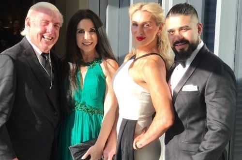 Ric Flair with Charlotte Flair