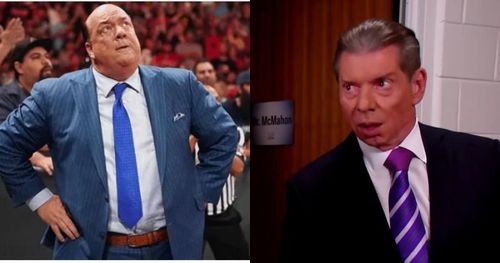 Paul Heyman and Vince McMahon.