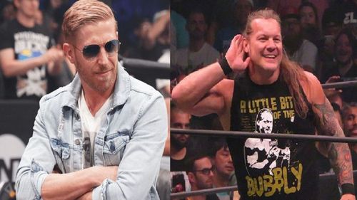 Orange Cassidy and Chris Jericho