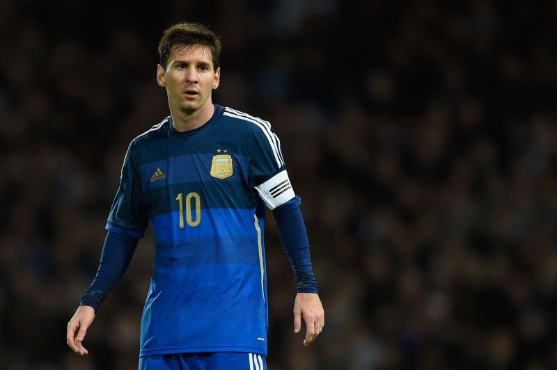 Lionel Messi has not won an international trophy with Argentina