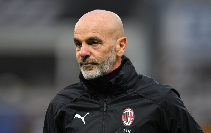 Manager Stefano Pioli is under huge pressure at AC Milan