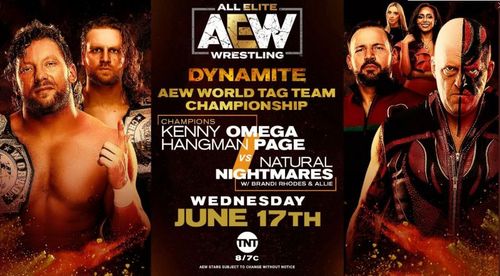 The AEW Tag-Team Championships will be on the line on tonight's AEW Dynamite