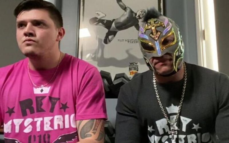 Rey Mysterio does not want his son to get involved