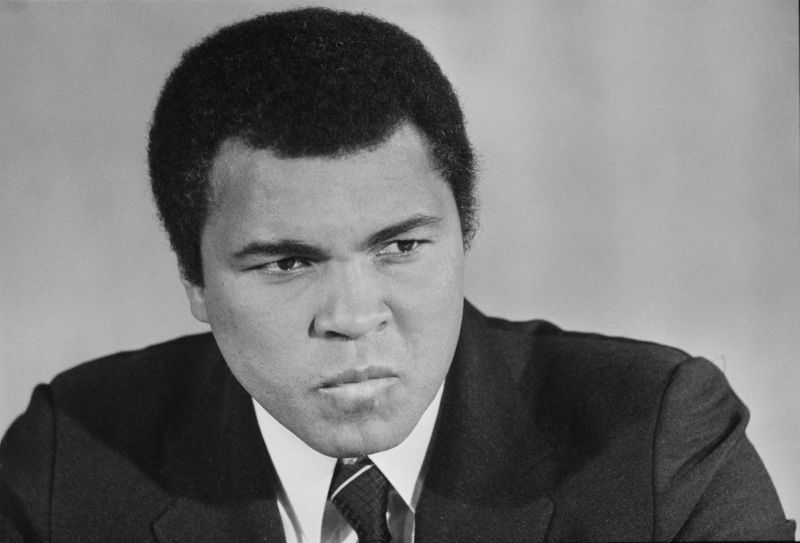 Muhammad Ali, considered to be the greatest boxer of all time, was also a strong, vocal personality.