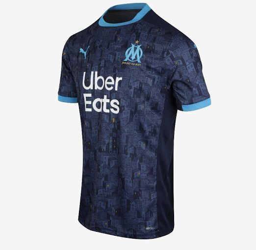 The Olympique Marseille kit is perhaps one of the best kits that have been leaked on the internet.