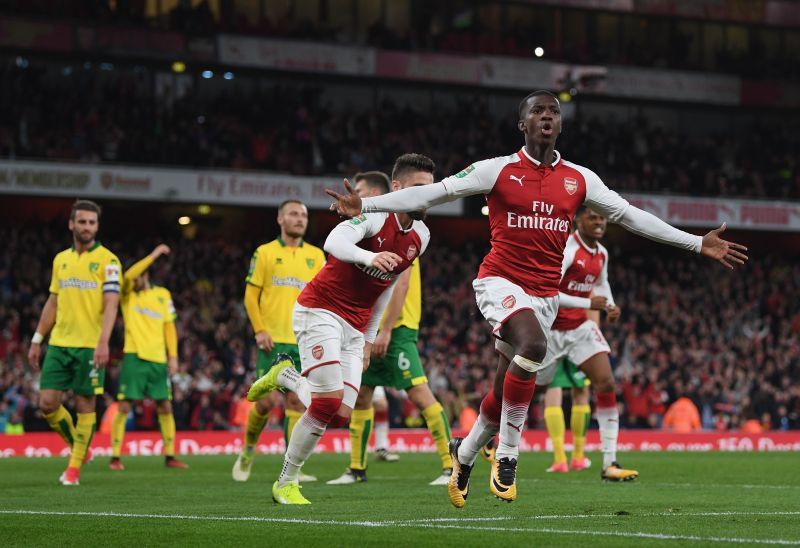 Can Eddie Nketiah establish himself as Arsenal&#039;s top striker upon the resumption of the season?