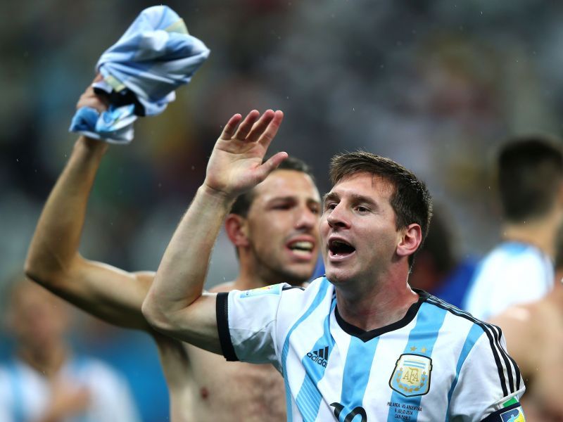 Lionel Messi at the 2014 FIFA World Cup