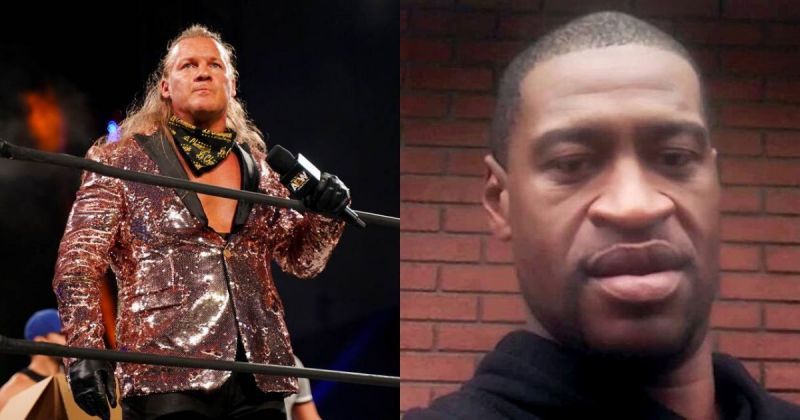 Chris Jericho and George Floyd.