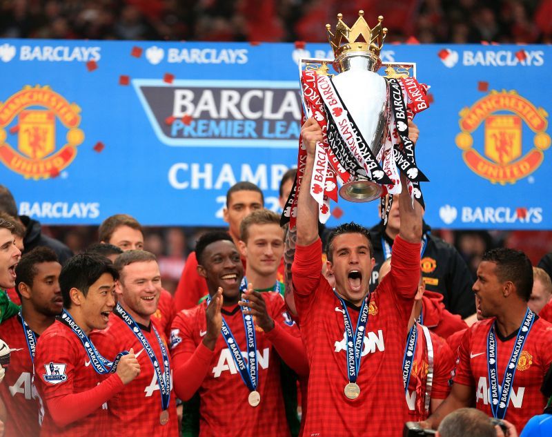 Robin van Persie won the EPL win Manchester United in 2012.