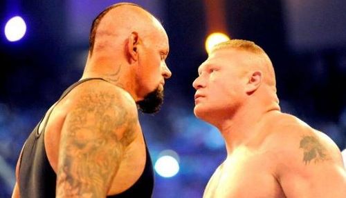 Taker vs Lesnar