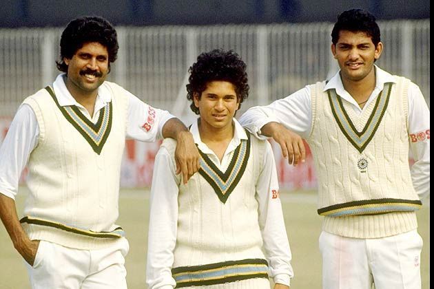 Dilip Vengsarkar stated that Kapil Dev bowled to Sachin Tendulkar in a trial session