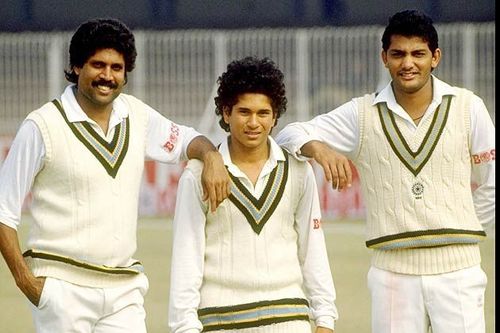 Dilip Vengsarkar stated that Kapil Dev bowled to Sachin Tendulkar in a trial session