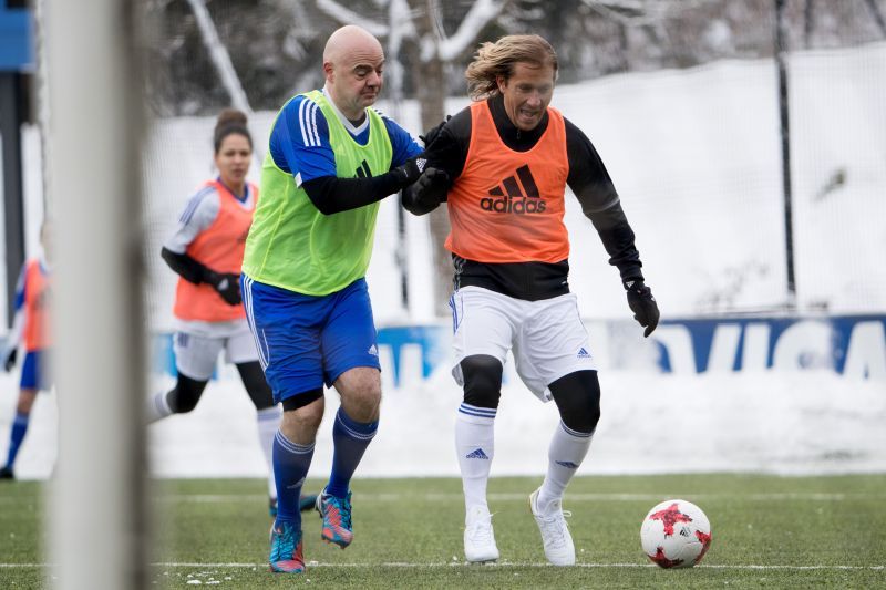 Michel Salgado (Right)