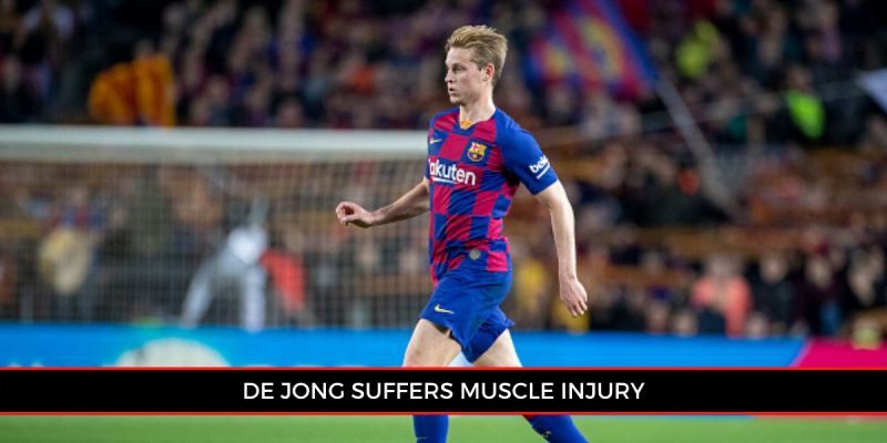 Barcelona midfielder Frenkie de Jong will miss the game against Athletic Bilbao