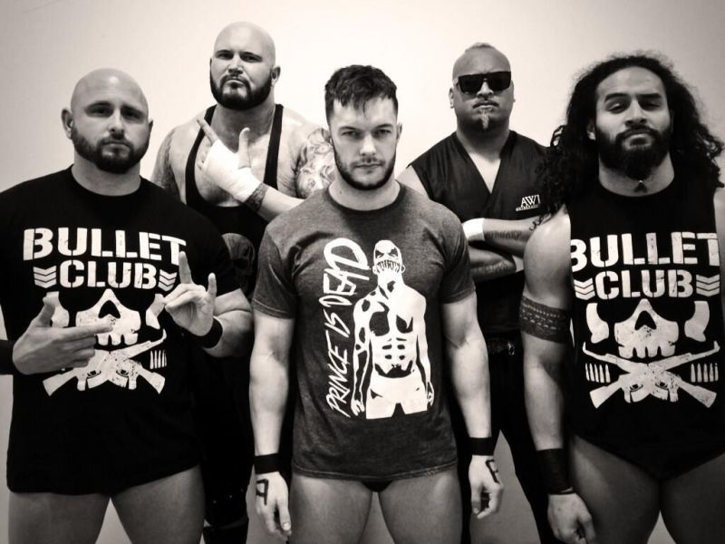 Finn Balor during his days in the Bullet Club