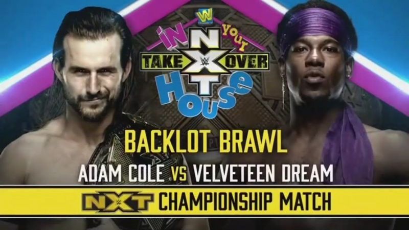 Adam Cole vs. Velveteen Dream