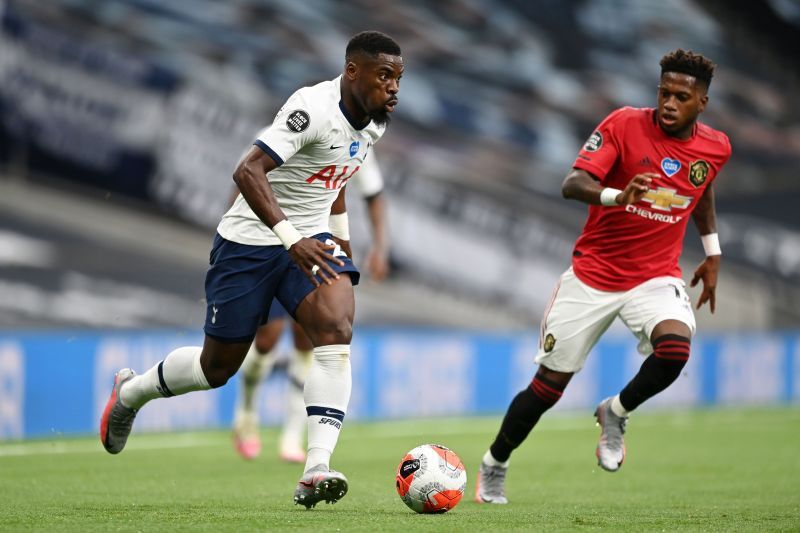 Never shy of bombing forward, Aurier claimed the assist for Bergwijn's opener