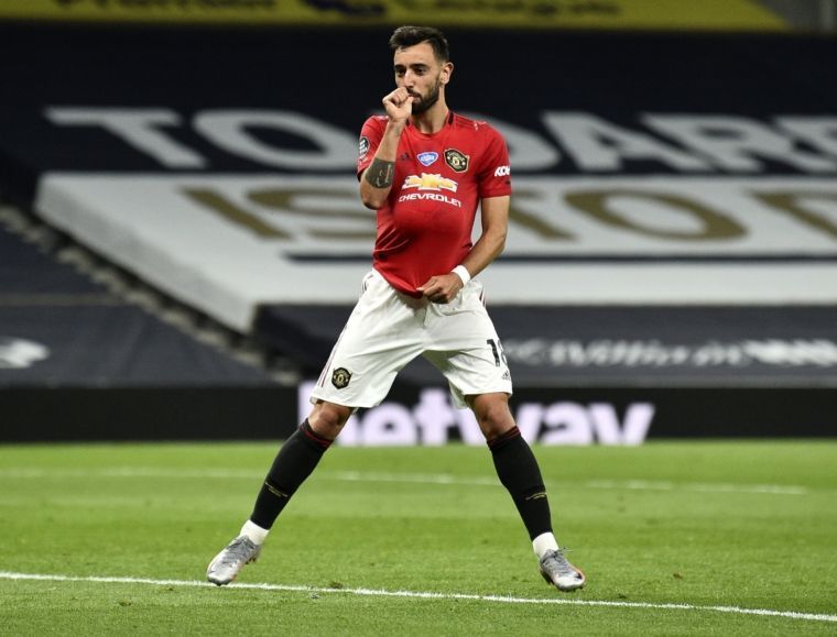 Bruno Fernandes continued his amazing start for Manchester United in the Premier League.