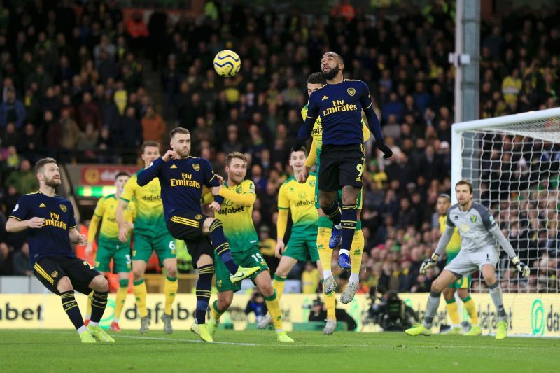 Arsenal and Norwich&#039;s last meeting ended in a 2-2 draw