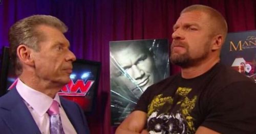 Vince McMahon and Triple H.