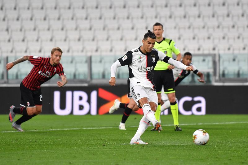 Cristiano Ronaldo's missed penalty was one of the highlights of the first half