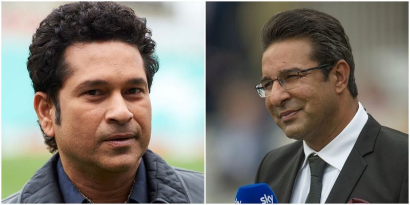 Wasim Akram played only a few Test matches against Sachin Tendulkar